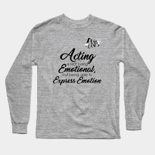 express emotion Long Sleeve T-Shirt